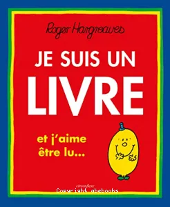 Je suis un livre et j'aime être lu...