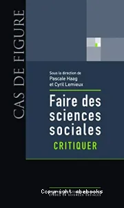 Faire des sciences sociales