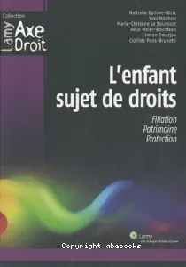 L'enfant sujet de droits