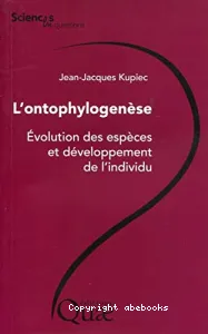 L'ontophylogenèse