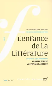 L'enfance de la littérature