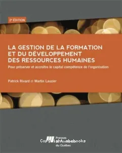 La gestion de la formation et du développement des ressources humaines