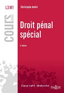 Droit pénal spécial