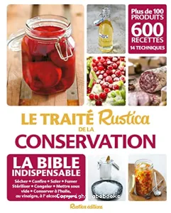 Traité Rustica de la conservation