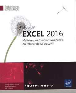 Excel 2016 - Maîtrisez les fonctions avancées du tableur de Microsoft