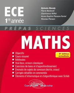 Mathématiques ECE 1re année