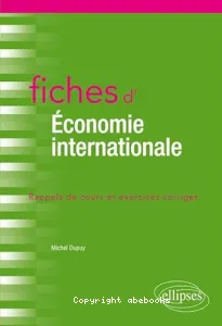 Fiches d'économie internationale