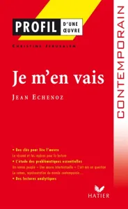 Je m'en vais (1999), Jean Echenoz
