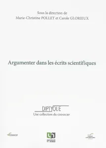 Argumenter dans les écrits scientifiques