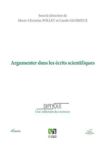 Argumenter dans les écrits scientifiques