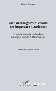 Pour un enseignement efficace des langues aux autochtones