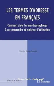 Les termes d'adresse en français