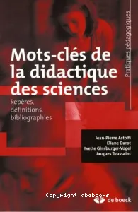 Mots-clés de la didactique des sciences