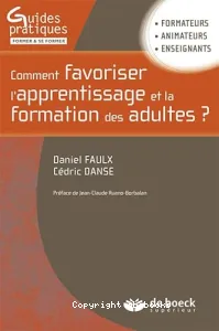 Comment favoriser l'apprentissage et la formation des adultes ?