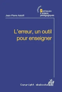 Erreur, un outil pour enseigner (L')