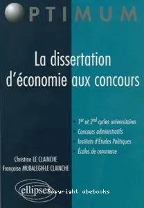 La dissertation d'économie aux concours