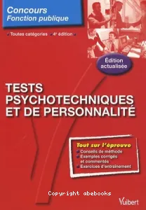 Tests psychotechniques et de personnalité