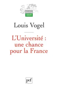 L'Université, une chance pour la France