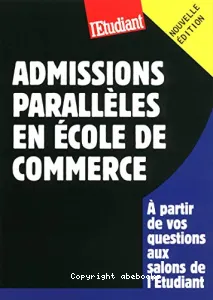 Admissions parallèles en école de commerce