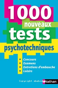 1000 nouveaux tests psychotechniques