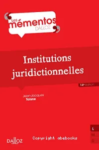 Institutions juridictionnelles