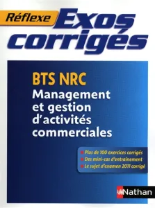 Management et gestion d'activités commerciales BTS NRC