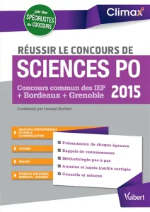 Réussir le concours de Sciences Po 2015
