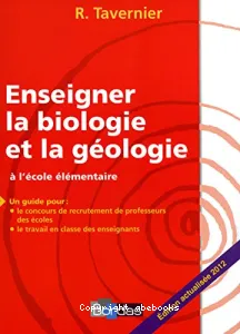 Enseigner la biologie et la géologie à l'école élémentaire