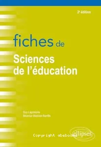 Fiches de sciences de l'éducation