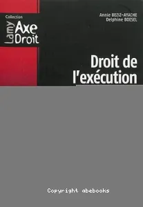 Droit de l'exécution de la sanction pénale