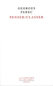 Penser, classer