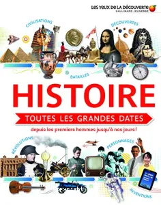 Histoire, toutes les grandes dates