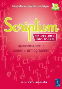 Scriptum CE1- CE2- CM1-CM2-6EME- ULIS