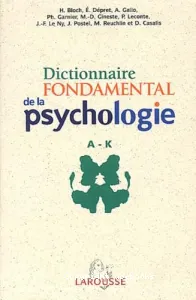 Dictionnaire fondamental de la psychologie