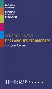 L'Enseignement des langues étrangères