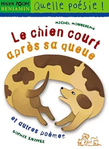 Le chien court après sa queue