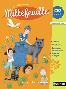 Le nouveau millefeuille CE2 prog 2016