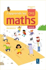 J'apprends les maths manuel CM1 prog 2016