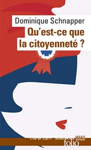 Qu'est-ce que la citoyenneté?