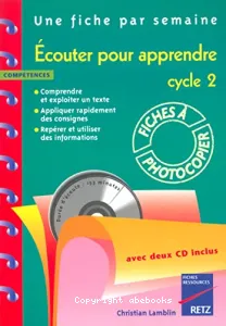 Ecouter pour apprendre cycle 2