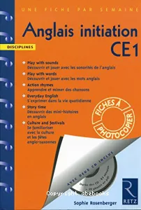 Anglais initiation- CE1