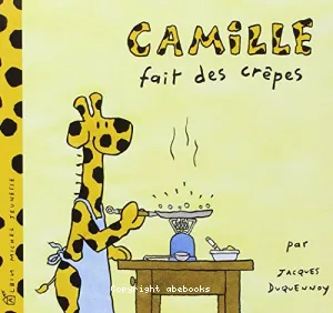 Camille fait des crêpes