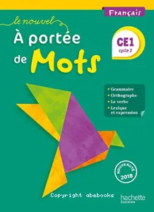 le nouvel A portée de Mots CE1