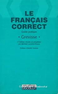 Français correct (Le)