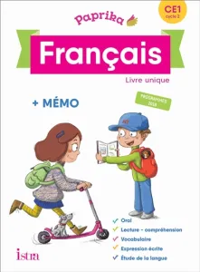 Français livre unique - CE1 - Paprika - programmes 2018