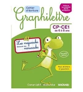 Graphilettre- Cahier d'écriture- CP- CE1