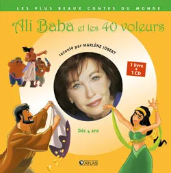 Ali Baba et les 40 voleurs + CD raconté par Marlène Jobert
