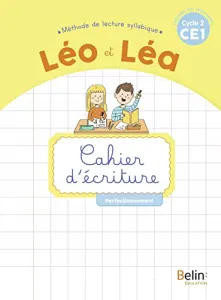 Léo et Léa Cahier d'écriture