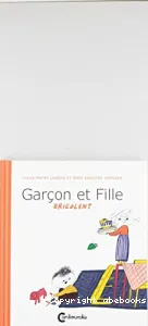 Garçon et fille bricolent