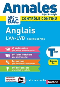 Anglais LV1, LV2 et LVA Tle toutes séries